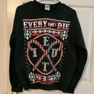 RARE Every Time I Die Christmas Sweatshirt